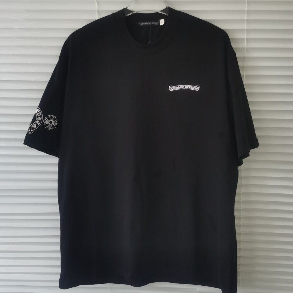 chrome hearts colorful cross print short sleeves